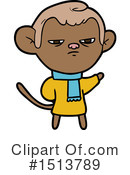 Monkey Clipart #1513789 by lineartestpilot