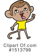 Monkey Clipart #1513798 by lineartestpilot