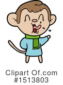 Monkey Clipart #1513803 by lineartestpilot