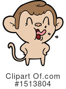 Monkey Clipart #1513804 by lineartestpilot