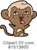 Monkey Clipart #1513805 by lineartestpilot