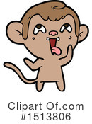 Monkey Clipart #1513806 by lineartestpilot