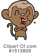 Monkey Clipart #1513809 by lineartestpilot