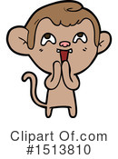 Monkey Clipart #1513810 by lineartestpilot