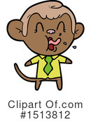 Monkey Clipart #1513812 by lineartestpilot