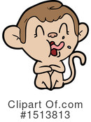 Monkey Clipart #1513813 by lineartestpilot