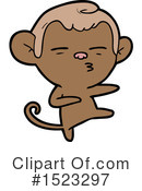 Monkey Clipart #1523297 by lineartestpilot