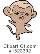 Monkey Clipart #1523302 by lineartestpilot