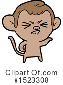 Monkey Clipart #1523308 by lineartestpilot