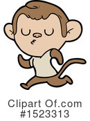 Monkey Clipart #1523313 by lineartestpilot