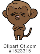 Monkey Clipart #1523315 by lineartestpilot
