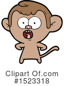 Monkey Clipart #1523318 by lineartestpilot