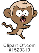 Monkey Clipart #1523319 by lineartestpilot