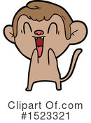 Monkey Clipart #1523321 by lineartestpilot