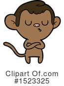 Monkey Clipart #1523325 by lineartestpilot