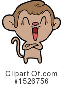 Monkey Clipart #1526756 by lineartestpilot