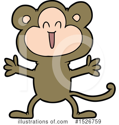 Royalty-Free (RF) Monkey Clipart Illustration by lineartestpilot - Stock Sample #1526759