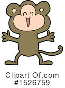 Monkey Clipart #1526759 by lineartestpilot