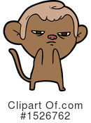 Monkey Clipart #1526762 by lineartestpilot