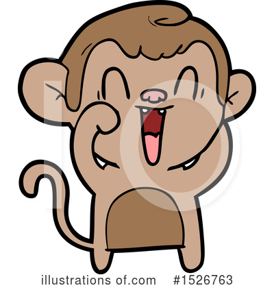 Royalty-Free (RF) Monkey Clipart Illustration by lineartestpilot - Stock Sample #1526763