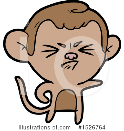 Royalty-Free (RF) Monkey Clipart Illustration by lineartestpilot - Stock Sample #1526764