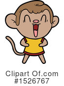 Monkey Clipart #1526767 by lineartestpilot