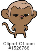 Monkey Clipart #1526768 by lineartestpilot