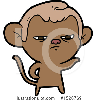 Royalty-Free (RF) Monkey Clipart Illustration by lineartestpilot - Stock Sample #1526769