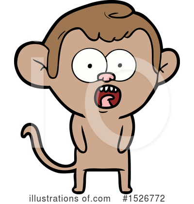 Royalty-Free (RF) Monkey Clipart Illustration by lineartestpilot - Stock Sample #1526772