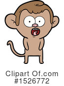 Monkey Clipart #1526772 by lineartestpilot