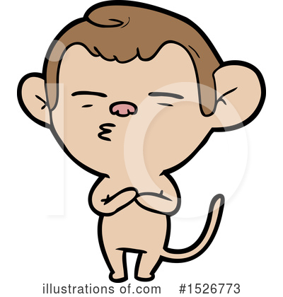 Royalty-Free (RF) Monkey Clipart Illustration by lineartestpilot - Stock Sample #1526773