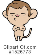 Monkey Clipart #1526773 by lineartestpilot