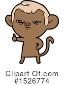 Monkey Clipart #1526774 by lineartestpilot