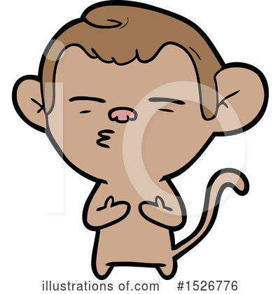 Royalty-Free (RF) Monkey Clipart Illustration by lineartestpilot - Stock Sample #1526776