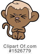 Monkey Clipart #1526779 by lineartestpilot