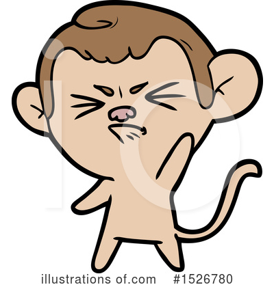 Royalty-Free (RF) Monkey Clipart Illustration by lineartestpilot - Stock Sample #1526780