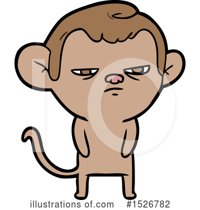 Royalty-Free (RF) Monkey Clipart Illustration by lineartestpilot - Stock Sample #1526782