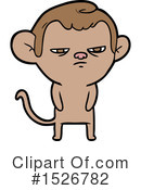 Monkey Clipart #1526782 by lineartestpilot