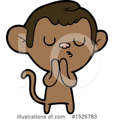 Royalty-Free (RF) Monkey Clipart Illustration by lineartestpilot - Stock Sample #1526783
