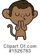 Monkey Clipart #1526783 by lineartestpilot