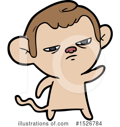 Royalty-Free (RF) Monkey Clipart Illustration by lineartestpilot - Stock Sample #1526784