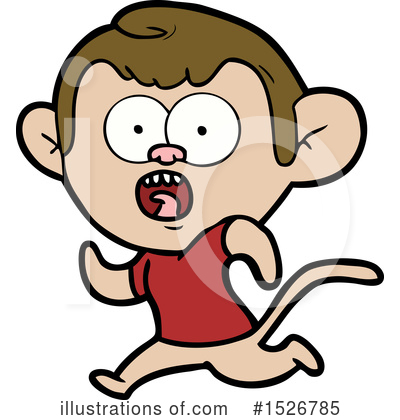 Royalty-Free (RF) Monkey Clipart Illustration by lineartestpilot - Stock Sample #1526785