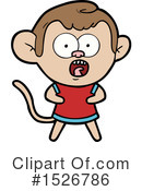 Monkey Clipart #1526786 by lineartestpilot