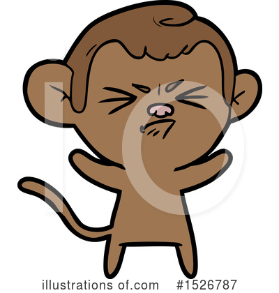 Royalty-Free (RF) Monkey Clipart Illustration by lineartestpilot - Stock Sample #1526787