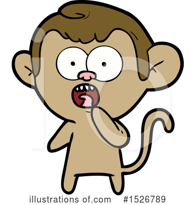 Royalty-Free (RF) Monkey Clipart Illustration by lineartestpilot - Stock Sample #1526789