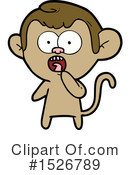 Monkey Clipart #1526789 by lineartestpilot