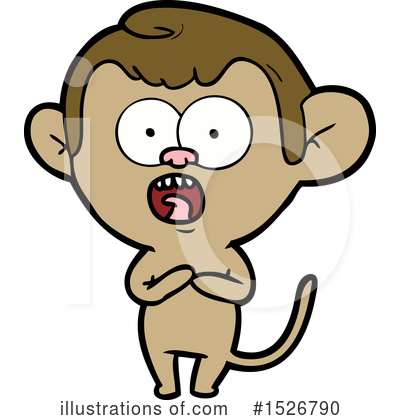 Royalty-Free (RF) Monkey Clipart Illustration by lineartestpilot - Stock Sample #1526790