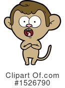 Monkey Clipart #1526790 by lineartestpilot