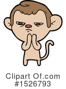 Monkey Clipart #1526793 by lineartestpilot
