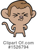 Monkey Clipart #1526794 by lineartestpilot